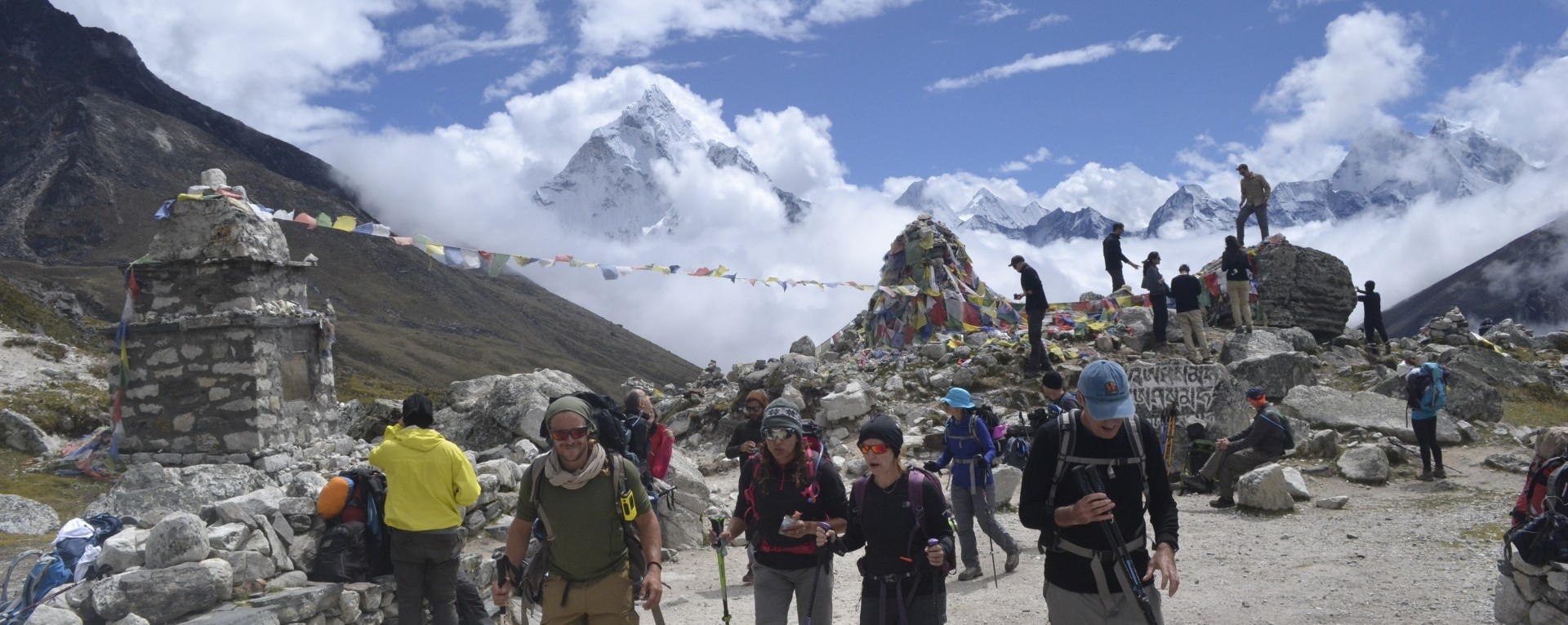Everest Base Camp from Sallery