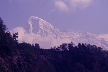 Rising Annapurna South