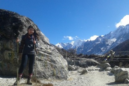 Langtang Valley Trek near kyanji