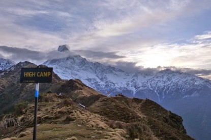 Highest elevation of Mardi himal trek around  4300 meters