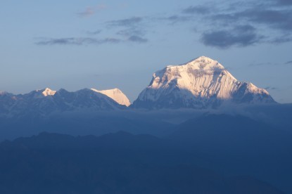 Dhaulagiri in the morning 